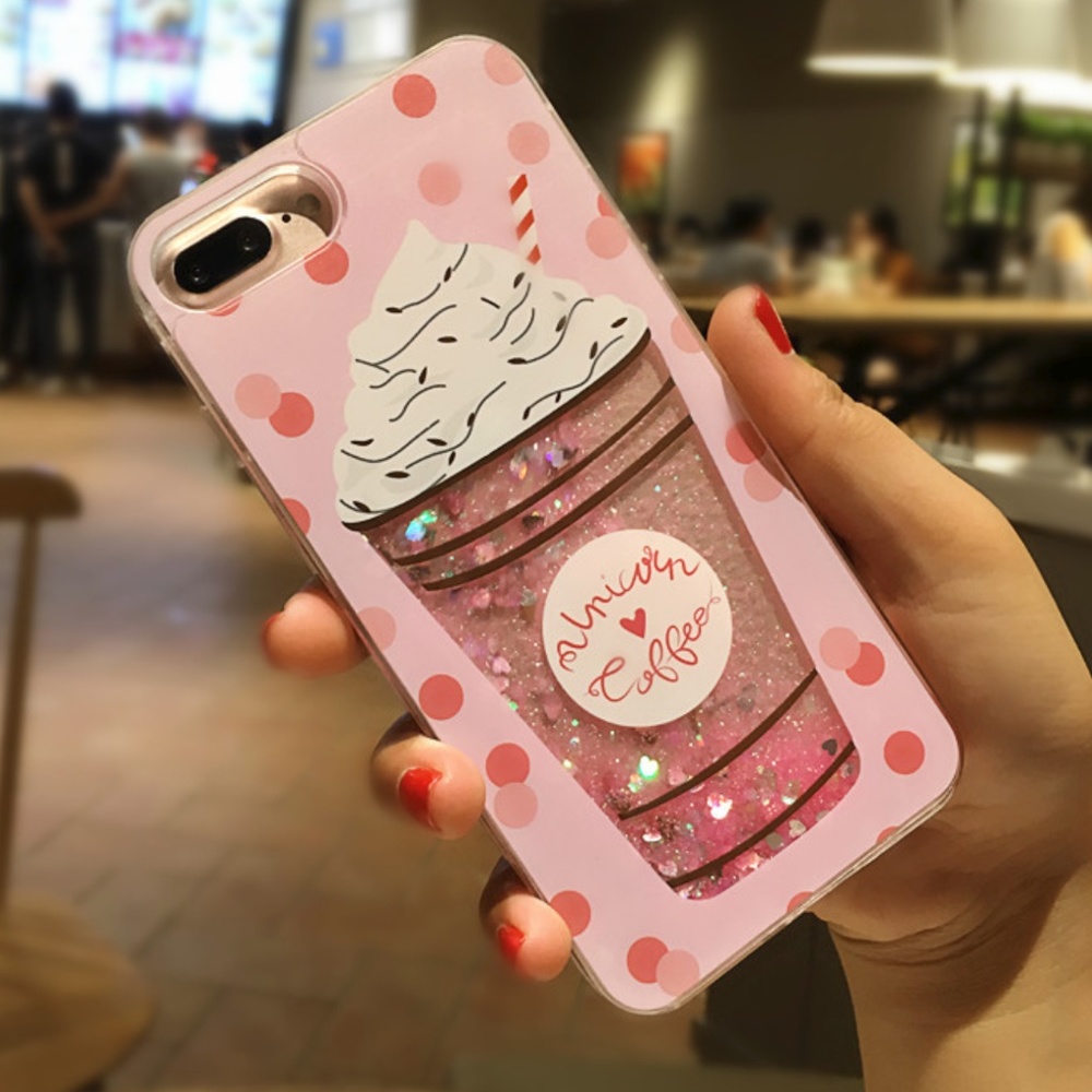 NEW iPhone 7 Plus/8 Plus Liquid Ice Cream Case - Picture 5 of 8
